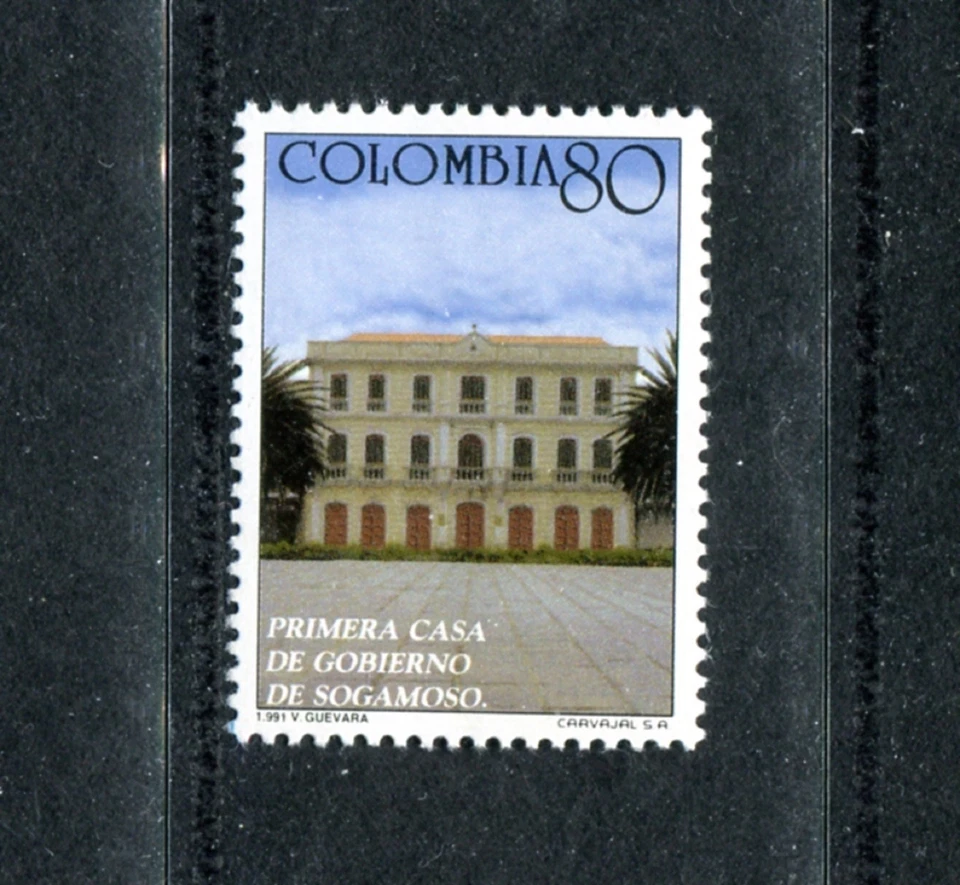 Colombia 1043, MNH, Sogamoso City Architecture 1991. x23391 - Image 1 of 1