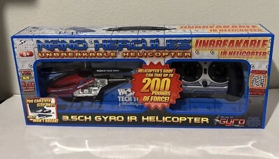 NANO HERCULES 3.5 Channel GYRO IR Helicopter Unbreakable W/Full Function Remote - Image 1 of 2