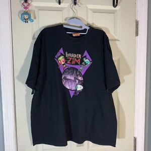 VTG Invader Zim Gir and Dib sz XL Cartoon Promo Nickelodeon Y2K 2003 - Picture 1 of 5