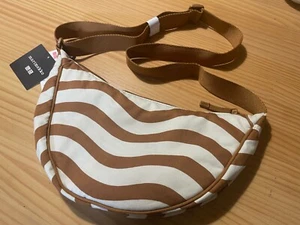 UNIQLO x Marimekko mini borsa a tracolla rotonda cotone stampato 2024 GIAPPONE Limited - Foto 1 di 6