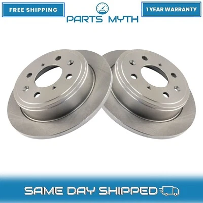 全新后盘式制动转子一对套件 适用于 1988 - 2001 年讴歌 Integra 本田思域 — 第 1/4 张图片