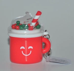 BATH BODY WORKS RED HOT COCOA DRINK MUG POCKETBAC HOLDER SANITIZER CASE SLEEVE - Picture 1 of 5