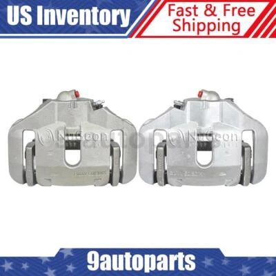 Par de pinzas de freno de disco delanteras con soporte para BMW 525xi 2006 2007 Foto 1 de 4