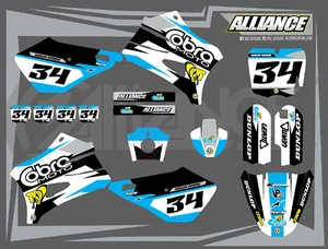 Graphics Kit for Cobra CX-50 SR (2012-2020) CX50 SR MX1 Series - Picture 1 of 5