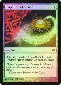 4x Capsule FOIL Dispeller MTG Frammenti di Alara NM Bianco - Foto 1 di 1
