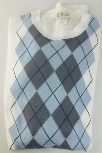 Pringle Of Scotland Herren $ 687 Baumwolle Argyle Pullover Pulli GR XL - Bild 1 von 6
