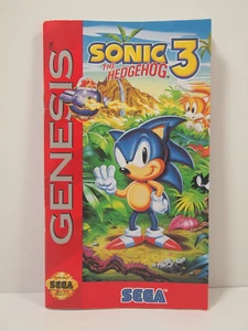 Sonic the Hedgehog 3 (SEGA Genesis) Authentic MANUAL ONLY - Picture 1 of 6