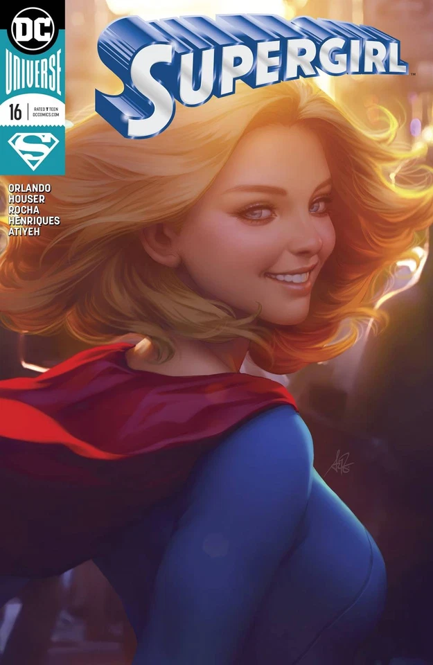 SUPERGIRL #16 Stanley "Artgerm" Lau 1 - Image 1 of 1
