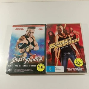 Street Fighter DVD Bundle Lot R4 PAL Ex Rental Movies Street Fighter / Chun-Li - Picture 1 of 9