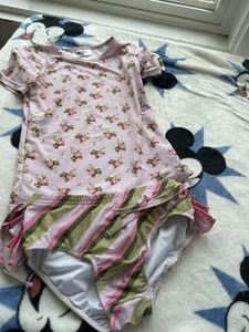 3 Girls Bathing Suits (1 Size 10, 2 Size 12) 2 One Piece; 1 Modest 2 Piece - Picture 1 of 13