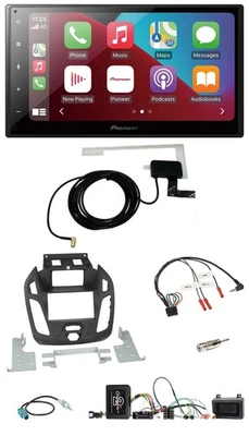 Pioneer USB Bluetooth DAB Lenkrad 2DIN Autoradio für Ford Transit Connect 13-18 - Bild 1 von 4