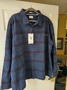 U.s Polo Assn Mens Shacket 3xl Pure Cotton With Tags - Picture 1 of 6