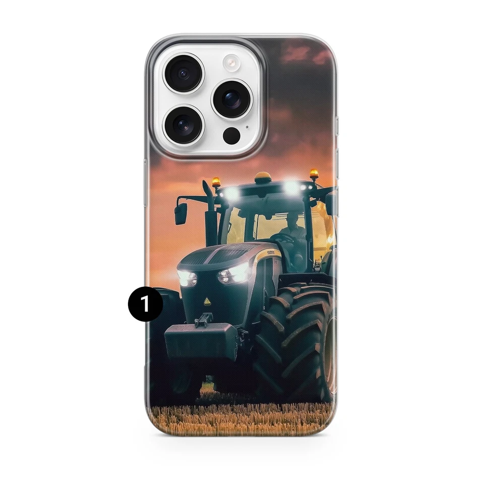 Farmer Phone Case Tractor Cover for iPhone 17 for Pixel 10 for Samsung s25 PC218 - Image 1 of 1