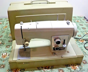 Sears Kenmore Nähmaschine Fußpedal und Koffer funktionstüchtig Modell 15817520 - Bild 1 von 15