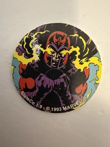 Marvel Comics Superhero MAGNETO POGS Cardboard SlamCo 1993 c1 - Picture 1 of 4