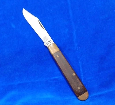 NAVAJA DE BOLSILLO PLEGABLE DE UNA SOLA HOJA VINTAGE 1027 KA-BAR EE. UU. Foto 1 de 4