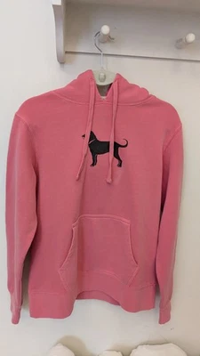 The Black Dog Legacy Ladies Classic Hoodie Faded Rose Sweatshirt Small - Image 1 of 4