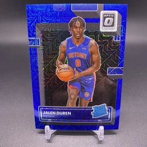 #/24! 🚨2022-23 Donruss Optic Jalen Duren RC Rated Rookie Detroit Pistons #227 - Bild 1 von 2