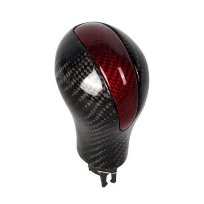 Perilla de cambio automática de fibra de carbono para Infiniti G25 G37 FX37 EX37 QX70 Q60 QX50 Foto 1 de 4