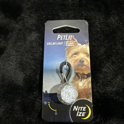 Petlit Collar Light Crystal White Light For Let’s - Image 1 of 2