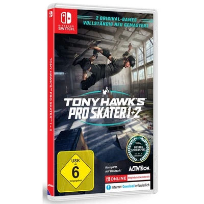 Tony Hawks Pro Skater 1+2 Nintendo Switch/Lite/OLED Videospiel NEU&OVP - Bild 1 von 4