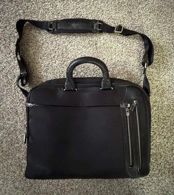 Б/у портфель для ноутбука TUMI 'Arrive Narita' черный нейлон / кожа - 25611D - Изображение 1 из 4