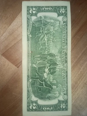 2009 2 dollar bill star note - Image 1 of 3