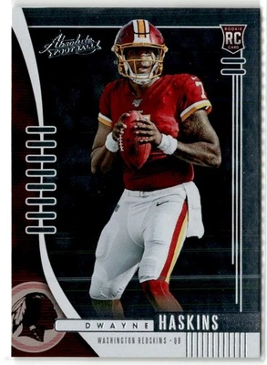 Dwayne Haskins RC Washington Redskins 2019 Panini Absolute Retail #116 - Image 1 of 2