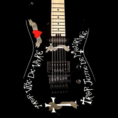 Charvel Warren DeMartini 美国签名法国黑色薄荷 + OEM Charvel 保护壳 — 第 1/4 张图片