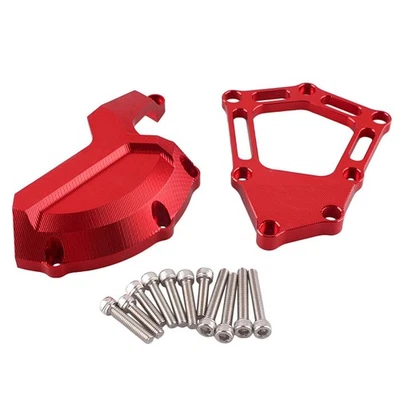 Motor Stator Starter Cover Slider Protector Set Für BMW S1000RR 2009- 2014 Rot - Image 1 of 4