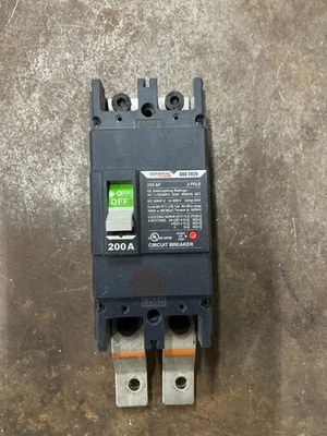 GENERAC GBU202B 200 АМПЕР АВТОМАТИЧЕСКИЙ ВЫКЛЮЧАТЕЛЬ 2 ПОЛЮСА 120/240V - Изображение 1 из 4