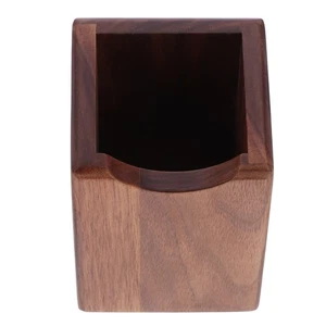 Holz Stifthalter Schreibtisch Organizer Halter Büro Kreativ Bleistift für Stifthalter - Bild 1 von 12
