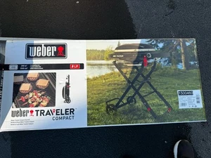 Griglia a gas portatile Weber Traveler COMPACT LP 1500460 - Foto 1 di 1