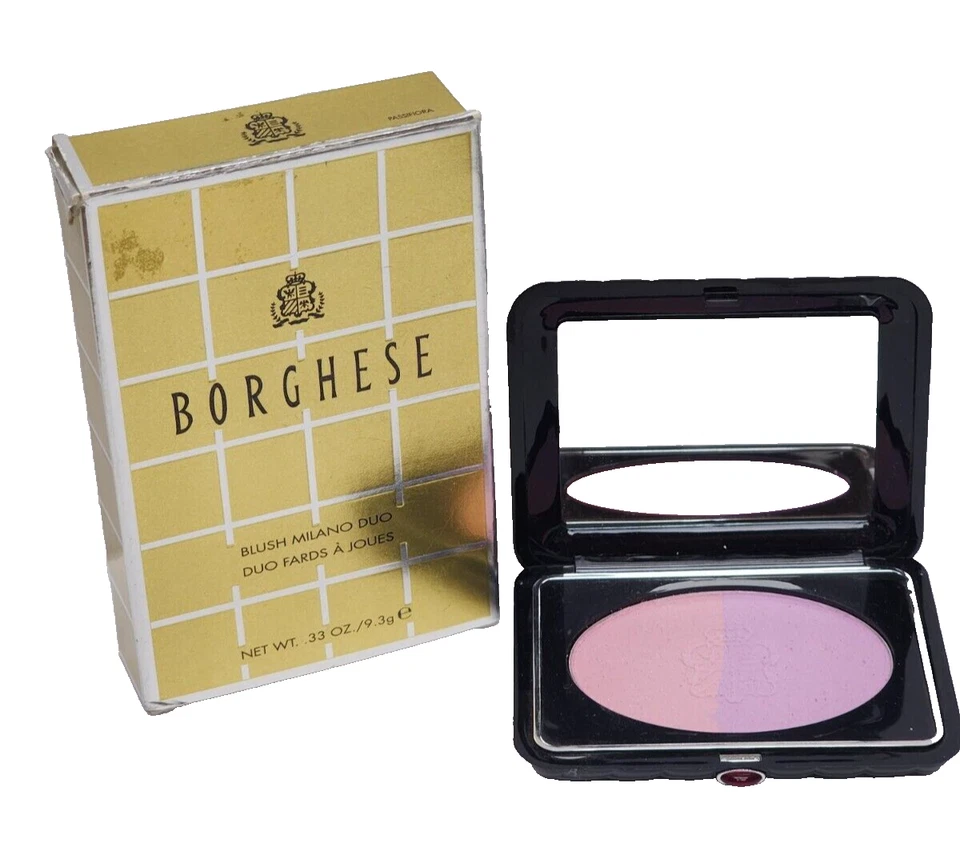 Borghse Blush Milano Duo Passifiora 01 0.33 oz see rare details free brush - Image 1 of 4