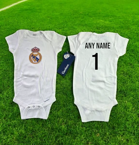 Real Madrid Baby Bodysuit.Personalized - Picture 1 of 3