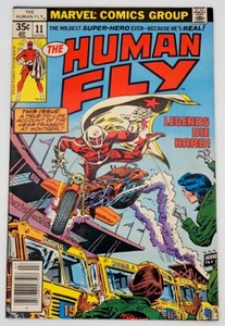 THE HUMAN FLY #11  (1978) / VF / MARK JEWELER Variant  NEWSSTAND BRONZE AGE - Picture 1 of 3