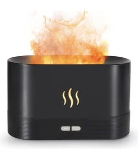 Diffuser with Flame Light Effect 180ml Simulation Flame Aroma Diffuser - Picture 1 of 6