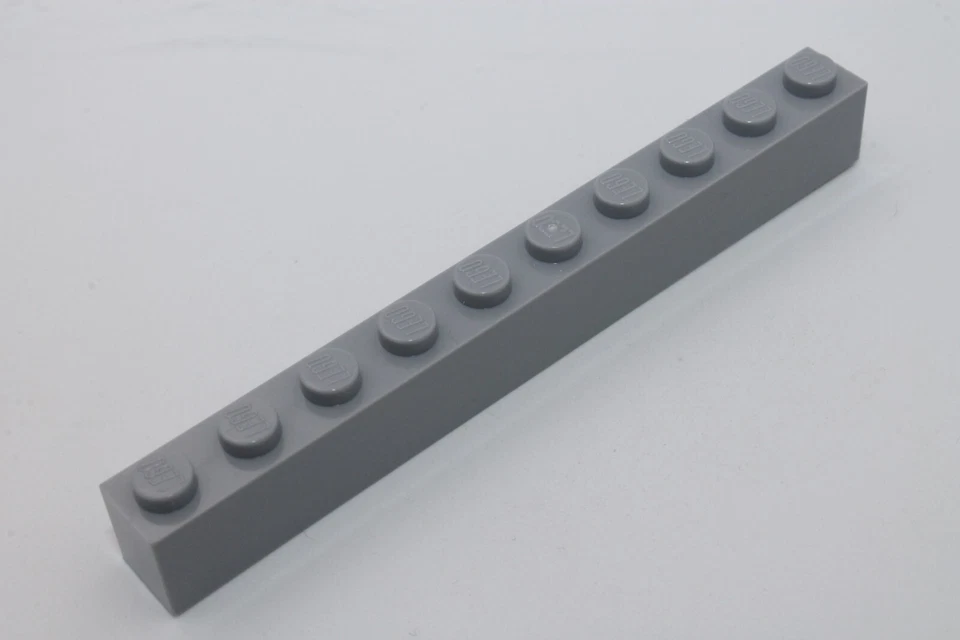 Lego 5x Basic Steine 1x10 brick 6111 hellgrau light bluish gray - Bild 1 von 1