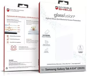 NUEVO ZAGG Samsung Galaxy Tab A 8.4" 2020 Cristal Fusión + Protector de Pantalla (BR) - Imagen 1 de 2