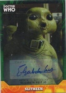 Tarjeta coleccionable autógrafo Elizabeth Fost - Doctor Who Signature Edition 2017 #22/50 - Imagen 1 de 2