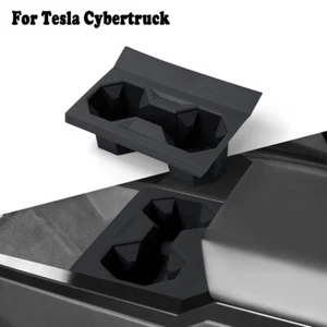 Black Silicone Console Cover Pad Center Console Cup Holder for Tesla Cybertruck - Bild 1 von 10