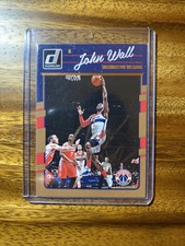 2016-17 Donruss John Wall Bronze Wizards Card #140 In Person Autograph