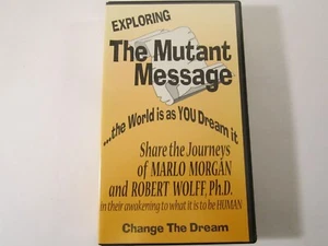 VHS Documentary EXPORING THE MUTANT MESSAGE Marlo Morgan & R Wolff Ph.D [10P8] - Imagen 1 de 3