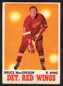 1970-71 Bruce MacGregor O-Pee-Chee Hockey Red Wings #27 - Picture 1 of 2