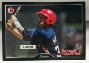 Bryce Harper 2019 Topps On Demand Inspired By '55 Bowman 1st Overall Draft Pick