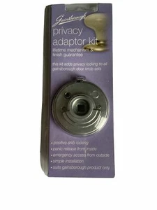 Gainsborough Privacy Adaptor Kit 309SCCUK 35mm-40mm Silver - Picture 1 of 2