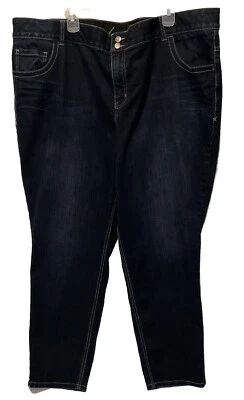 Lane Bryant Jeans  Size 28 Regular Straight Leg Skinny Tighter Tummy Technology - Image 1 of 4
