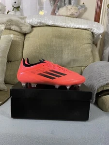 Adidas F50 Elite SG Red Football Boots BNIB Size 8uk Men’s IF1296 - Picture 1 of 19