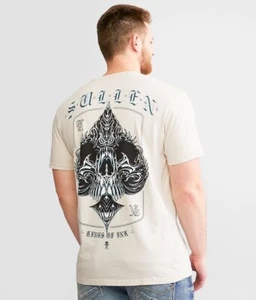 Sullen Art Collective Premium Kings Of Ink Graphic Skull T Shirt NWT, Sz 2X READ - Imagen 1 de 11