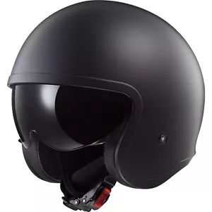 Motorrad Jethelm XXL - LS2 OF599 Spitfire II 2 Solid - helm mit Sonnenblende - Bild 1 von 10